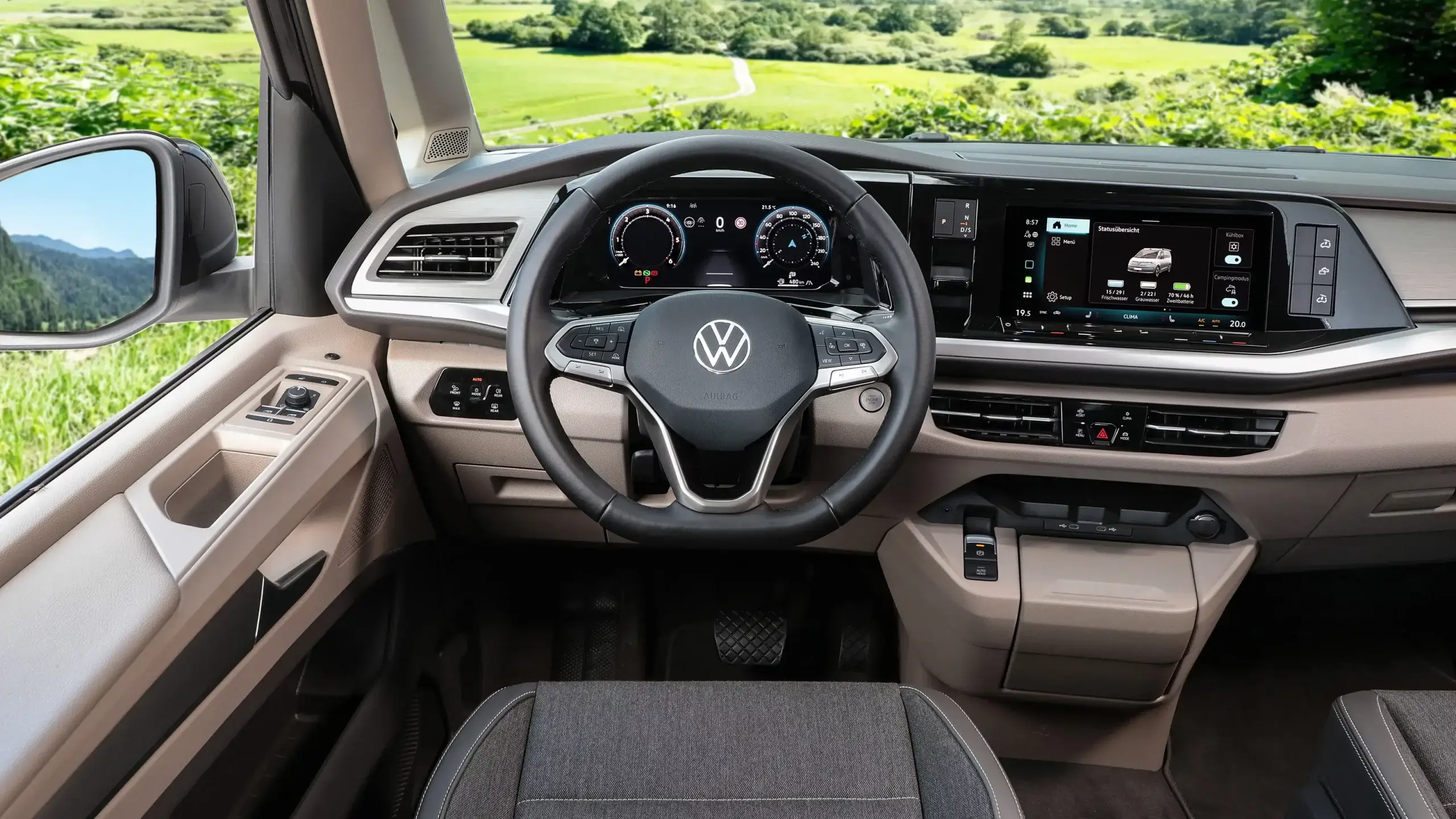 Interiér Volkswagen California