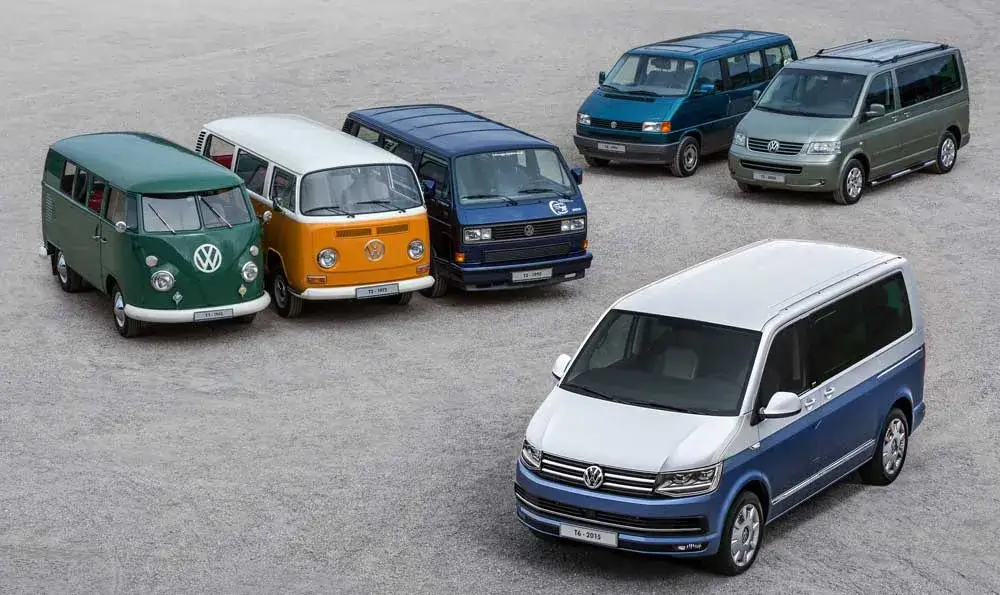 Hlavní rozdíly ve vybavení VW Transporter