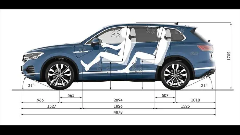 Funkčnost a komfort Volkswagen Touareg