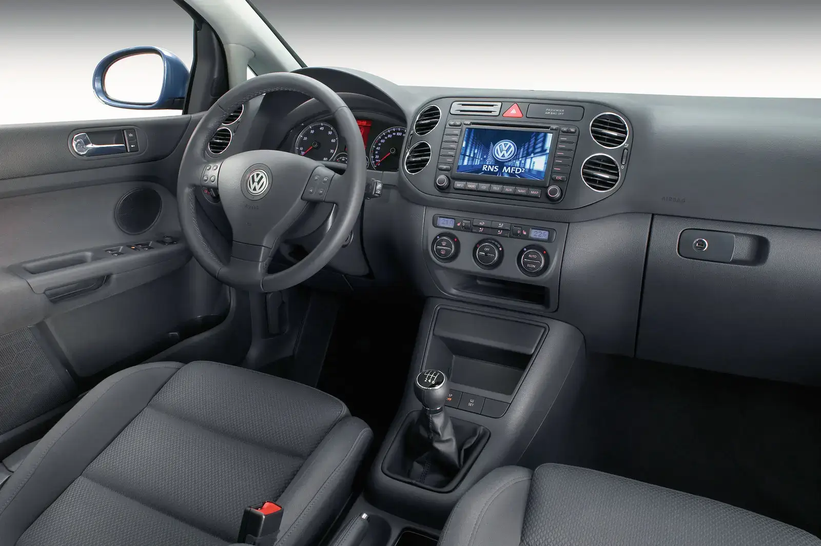 Interiér Volkswagen Golf Plus