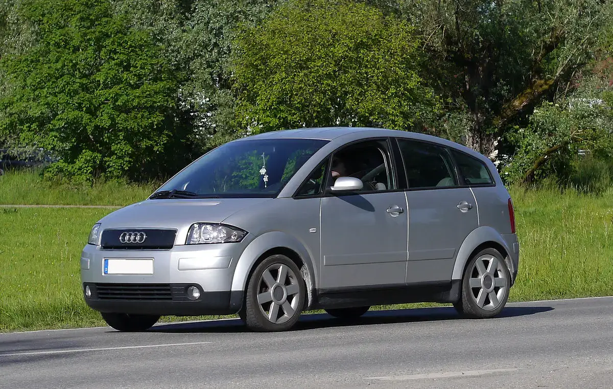 Jedinečné vlastnosti Audi A2