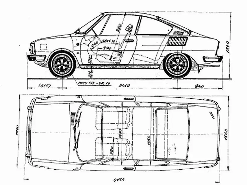 Razmery Škody 110R