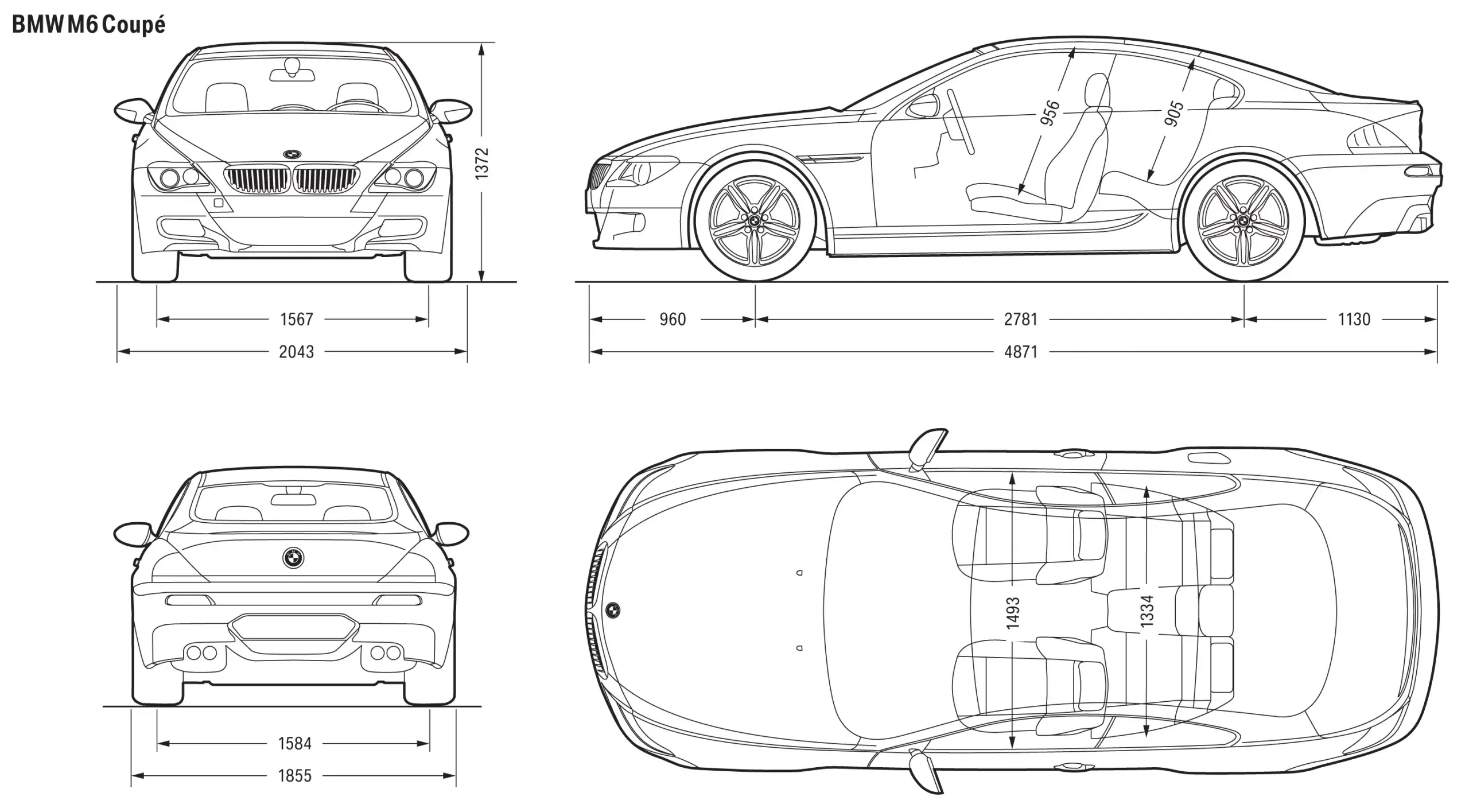 Rozmery-BMW-E63