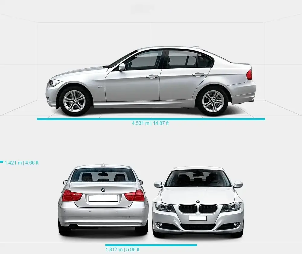 Rozmery BMW E90