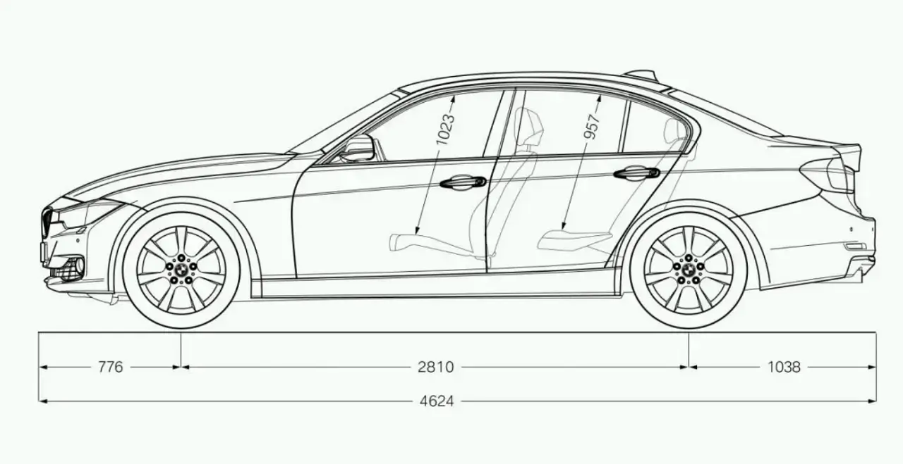 Rozmery BMW F30