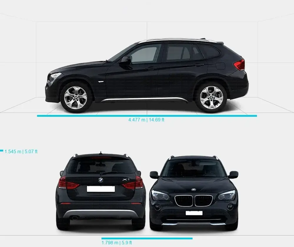 Rozmery BMW X1 E84