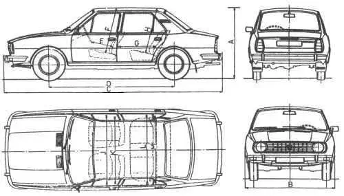 Rozmery Škoda 105