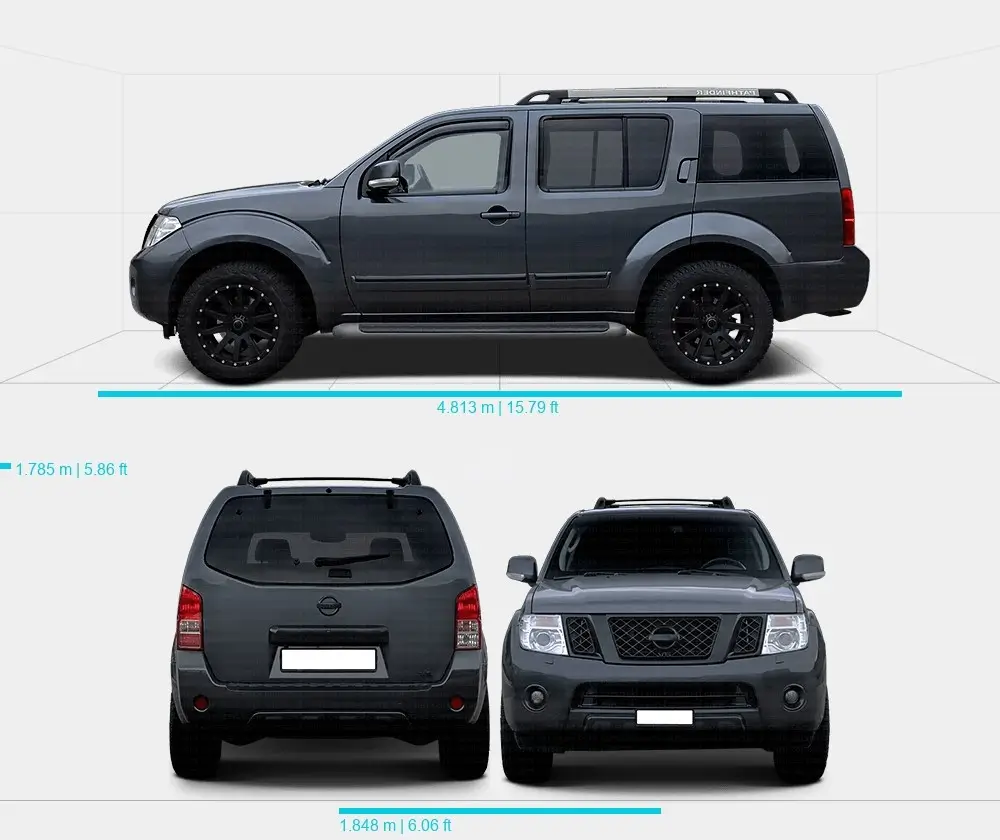 Rozmery Nissan Pathfinder